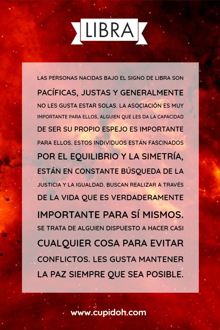 personalidad de Libra