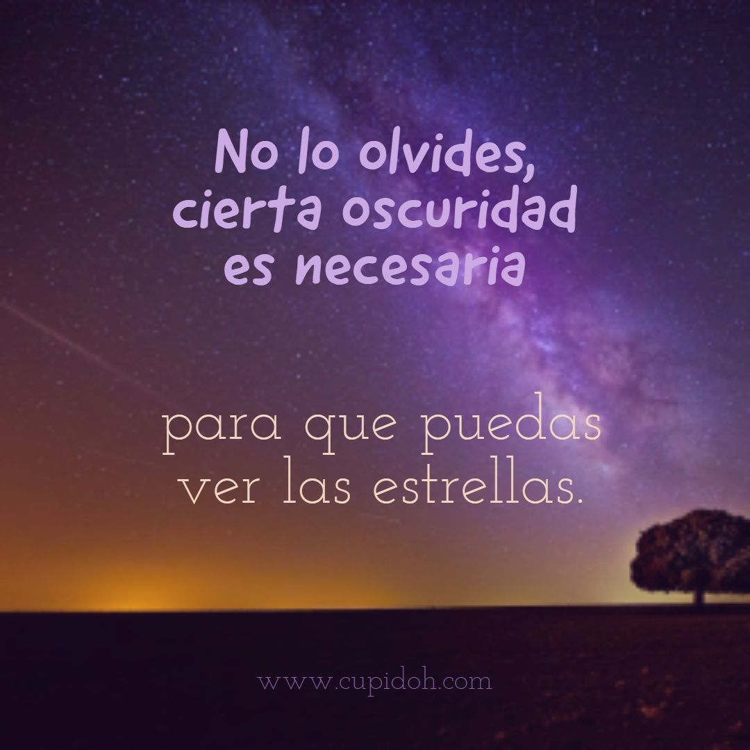 oscuridad es necesaria