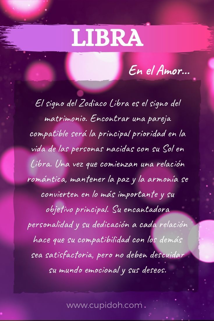 Libra en el amor