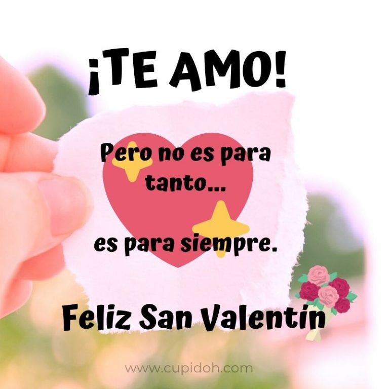 Te amo san valentín