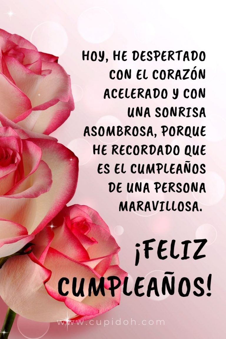 Felicitaciones de cumpleaños