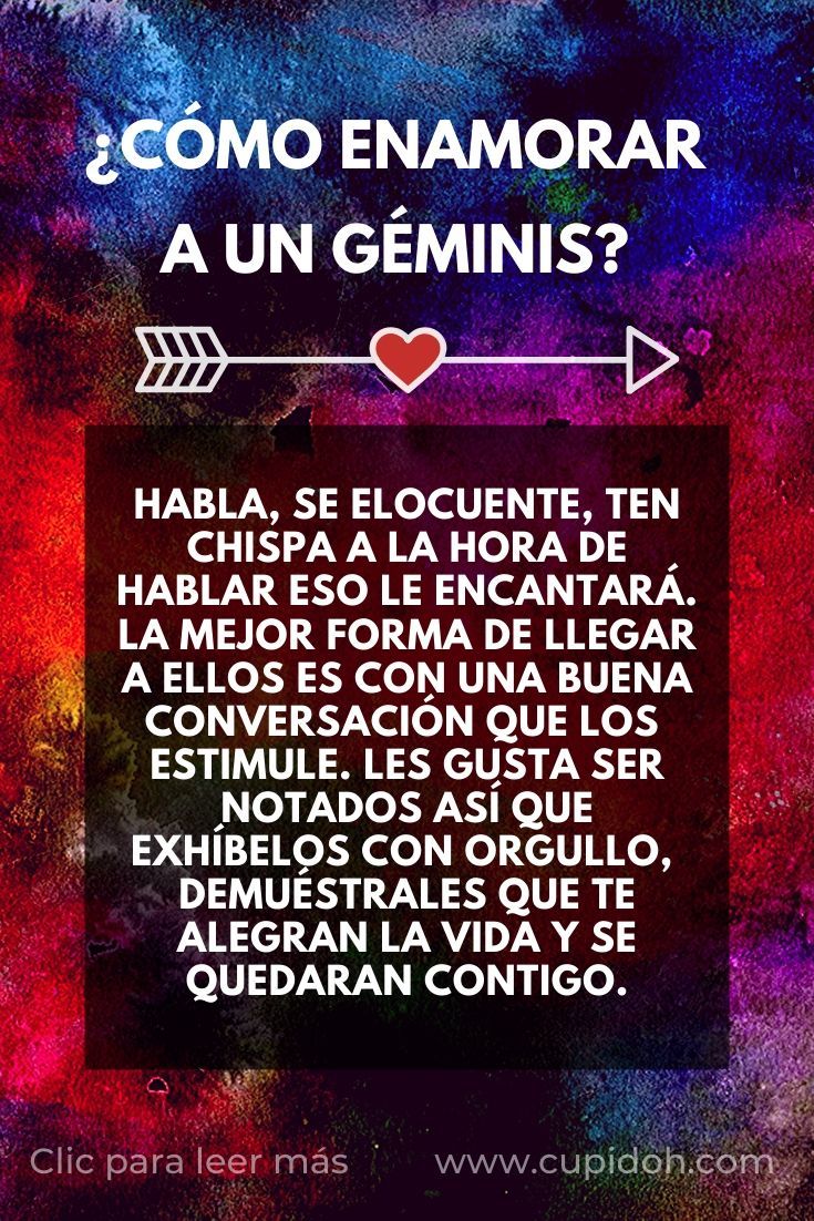 como enamorar a un géminis