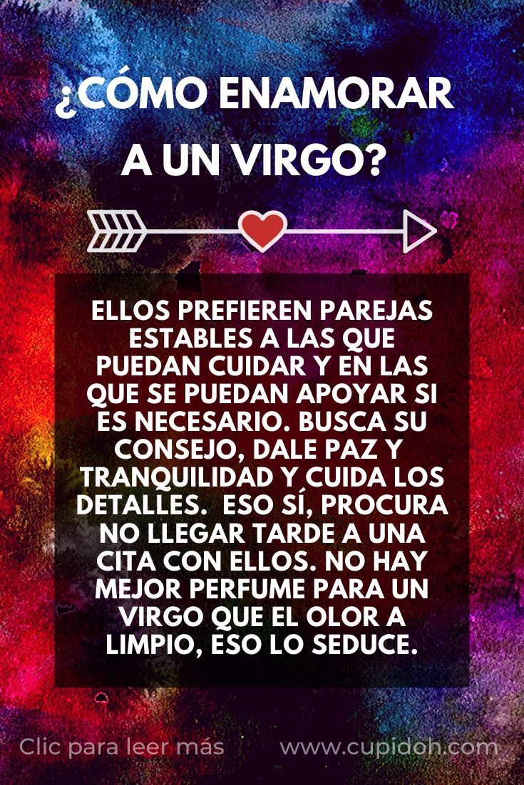 como enamorar a un virgo