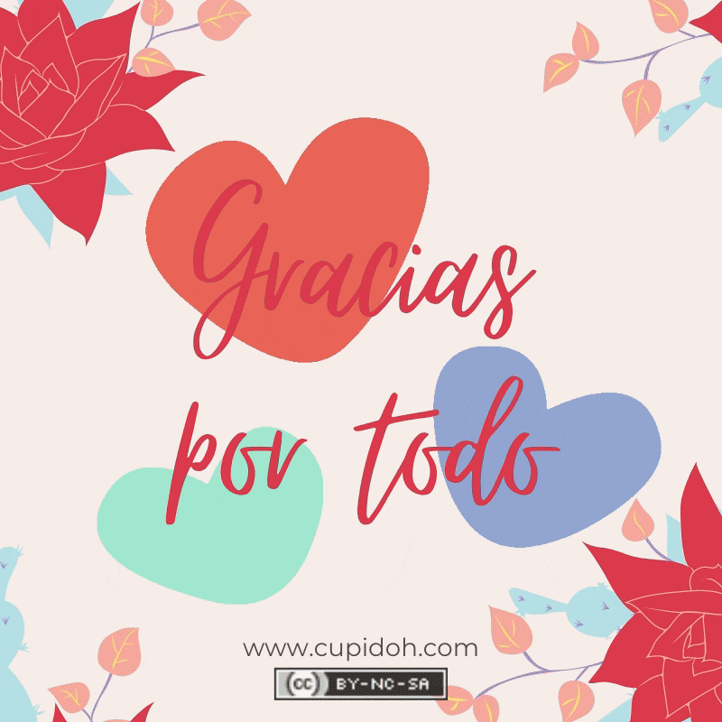 gracias por todo