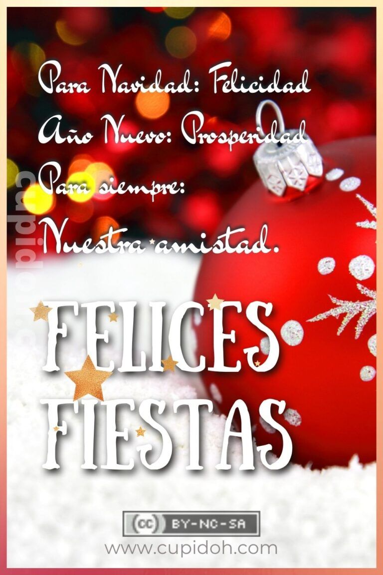 felices fiestas