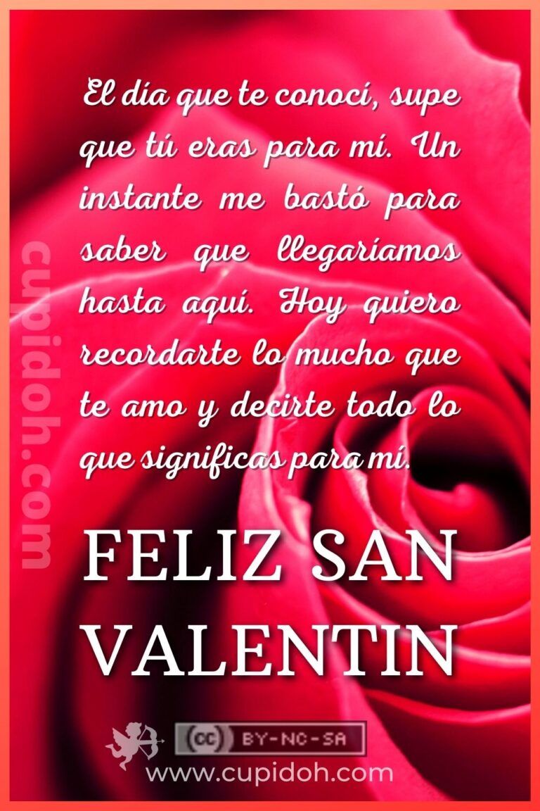 Feliz San Valentín