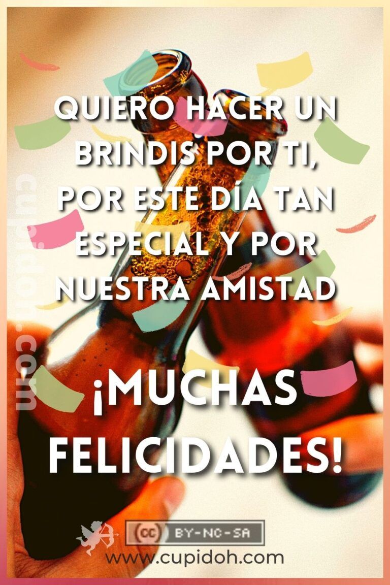 Muchas felicidades por tu santo