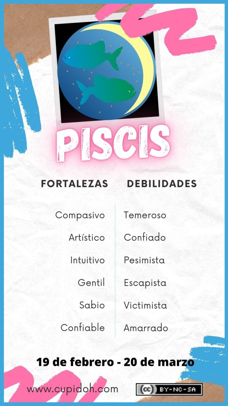 signo del zodiaco piscis